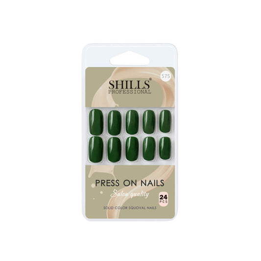 Shills Professional Reusable Press On Nails Square - SPN575