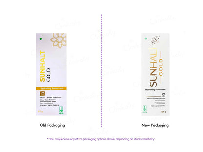 Sunhalt Gold Hydrating Sunscreen SPF 50 PA+++