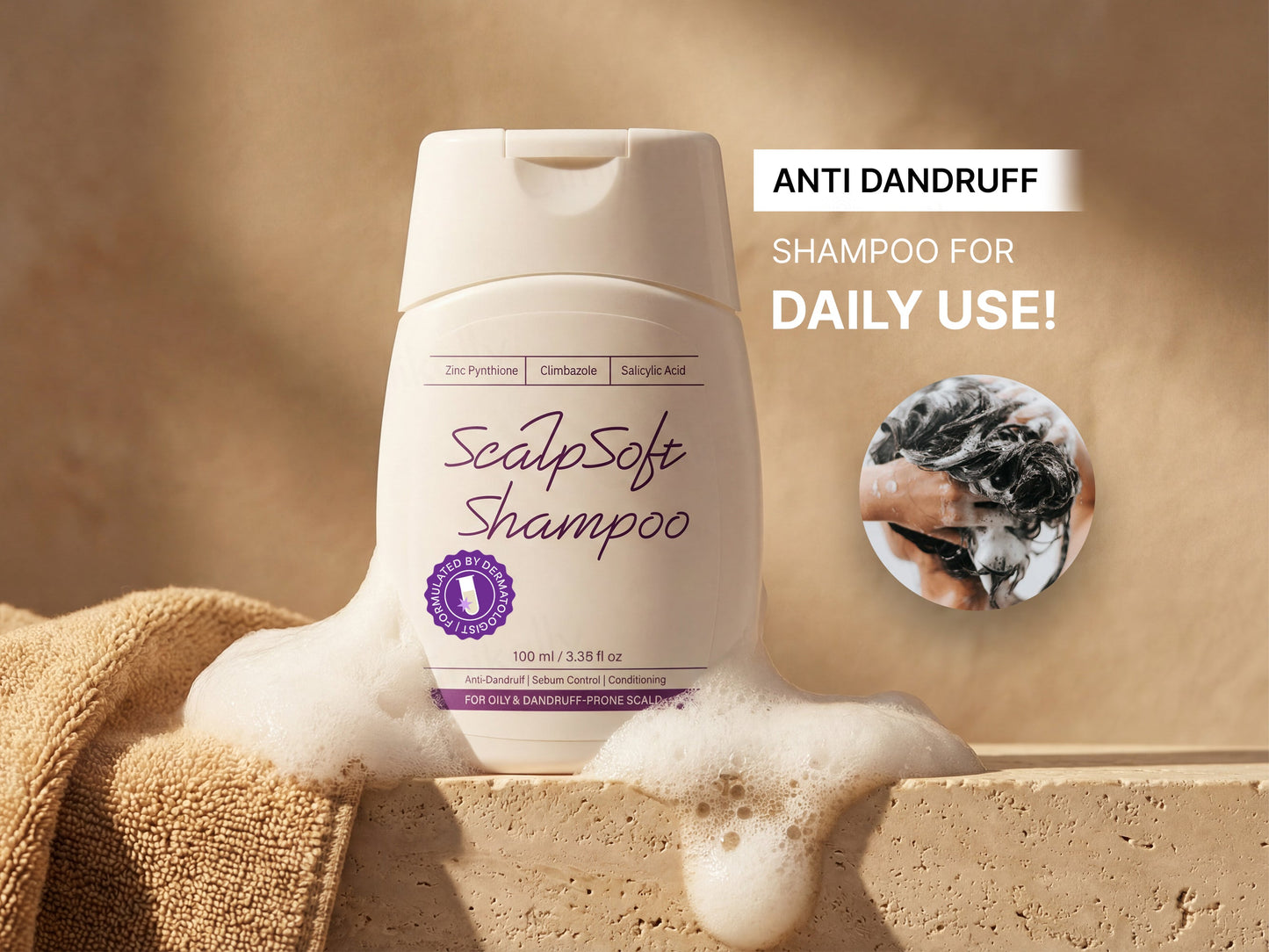 Clinikally ScalpSoft Anti-Dandruff Shampoo