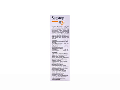 Sunstop Sunscreen Lotion SPF 30 PA+++