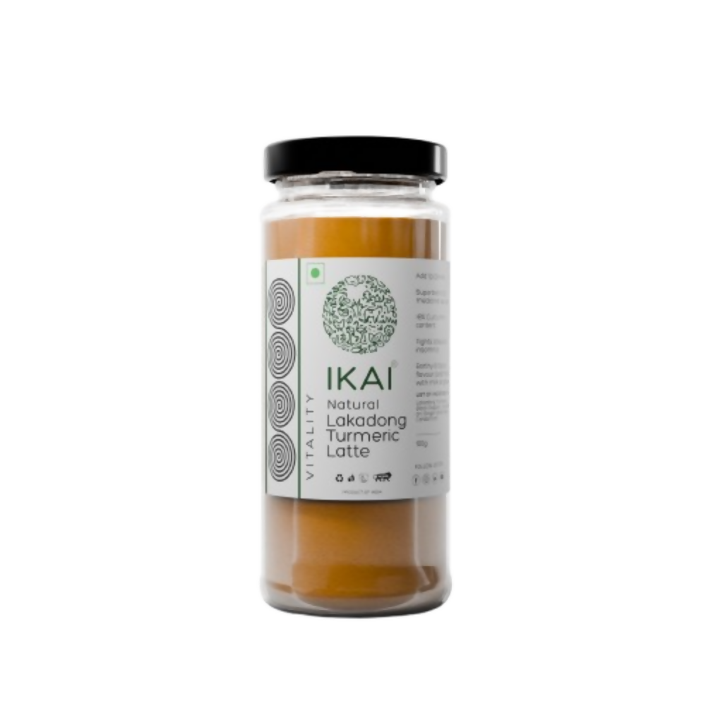IKAI Natural Lakadong Turmeric Latte (Haldi Doodh)