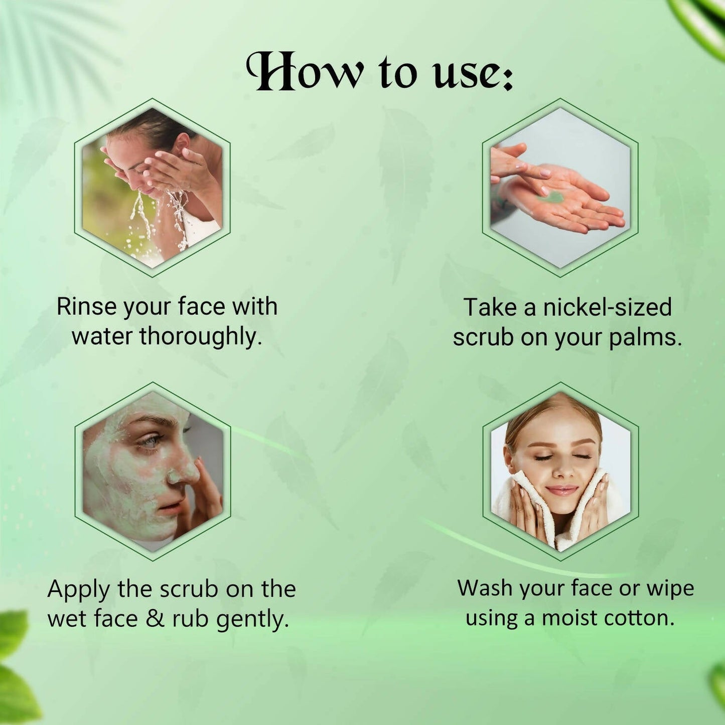 NutriGlow Neem & Tulsi Face Scrub