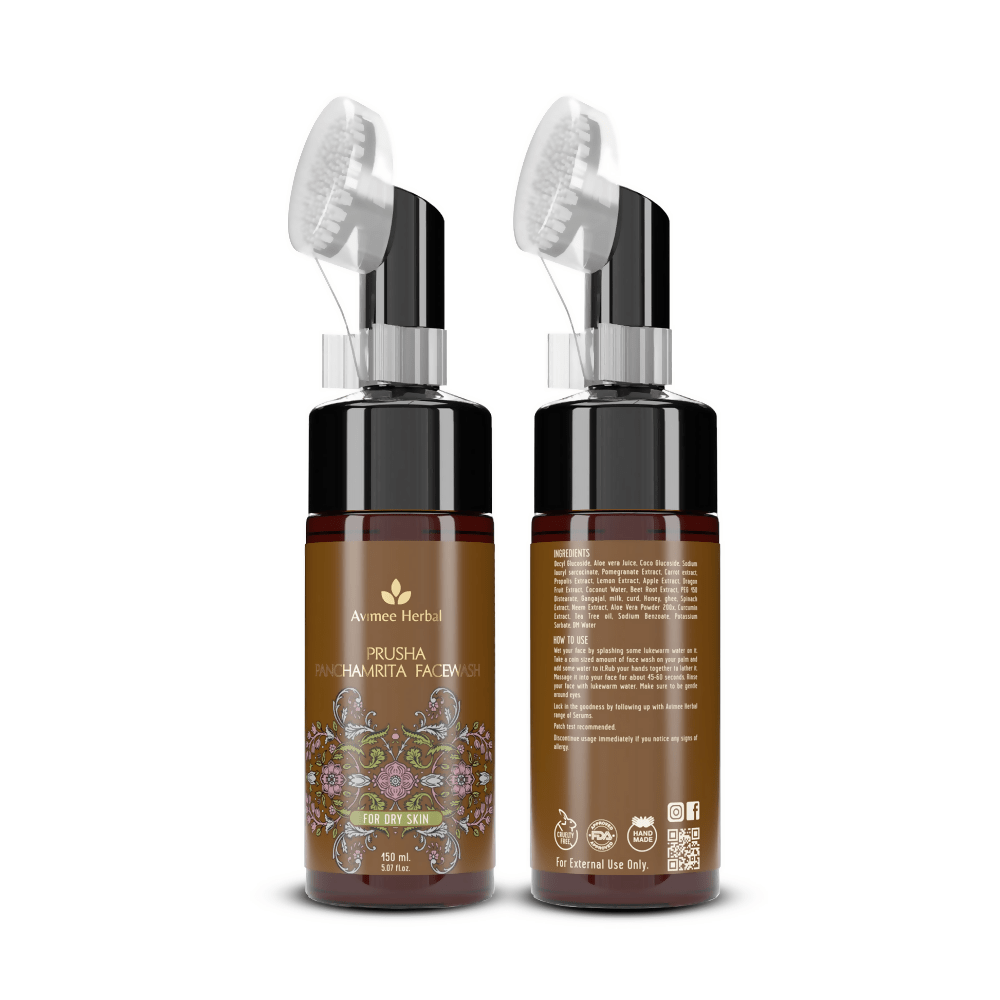Avimee Herbal Prusha Panchamrita Face Wash