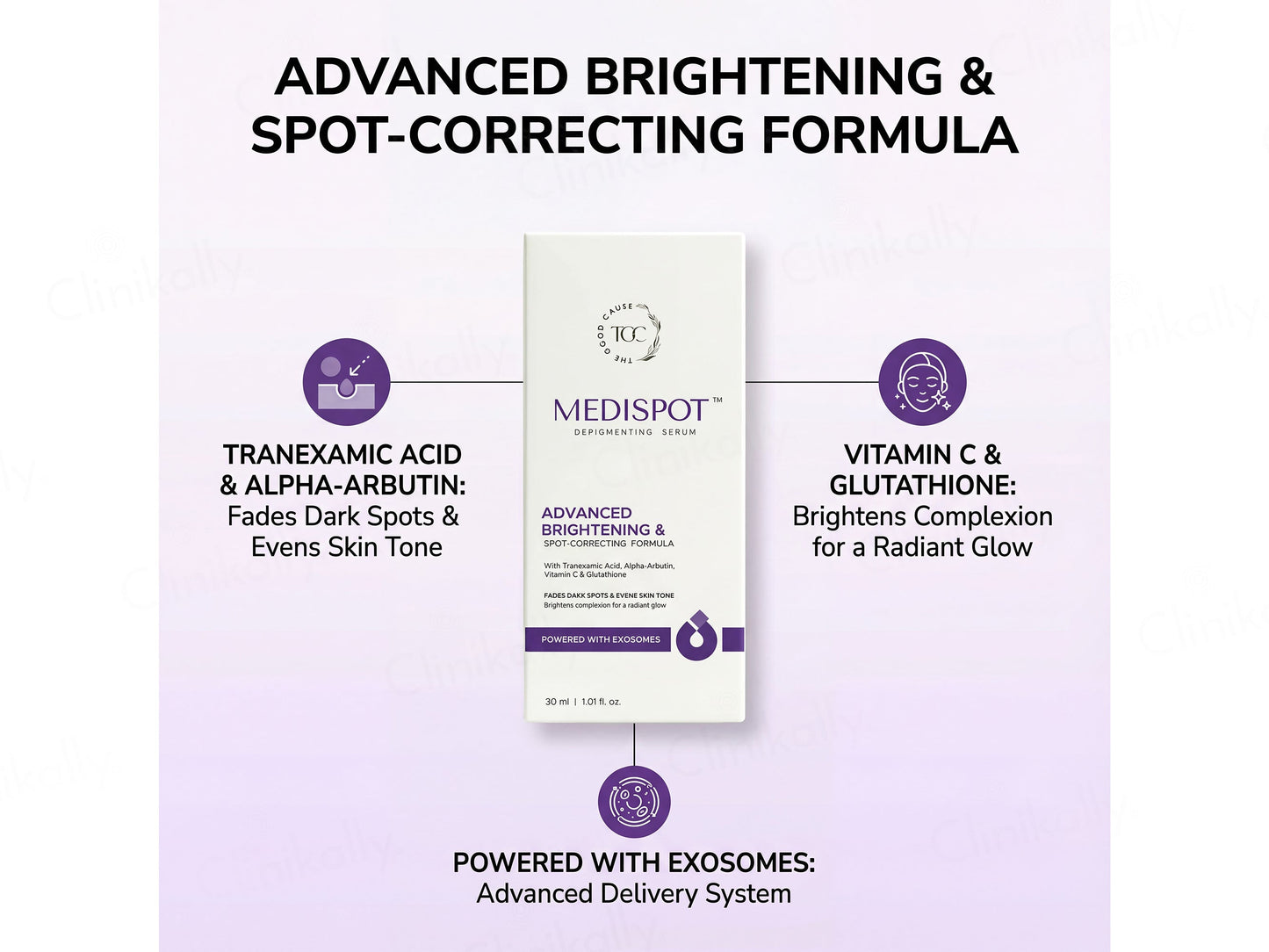 The Good Cause Medispot Advanced Brightening & Depigmenting Face Serum