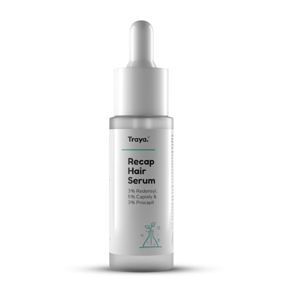 Traya Natural Hair Growth Serum With 3% Redensyl, 5% Capixyl, 3% Procapil For Increasing Hair Thickness, Natural DHT Blocker, For Hair Fall Control & Growth (30Ml)
