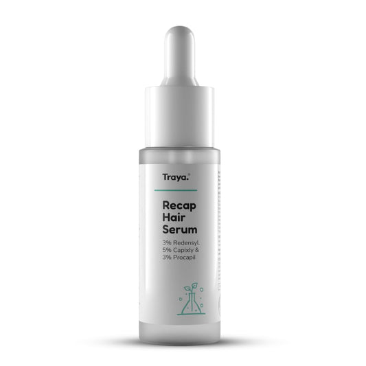 Traya Natural Hair Growth Serum With 3% Redensyl, 5% Capixyl, 3% Procapil For Increasing Hair Thickness, Natural DHT Blocker, For Hair Fall Control & Growth (30Ml)