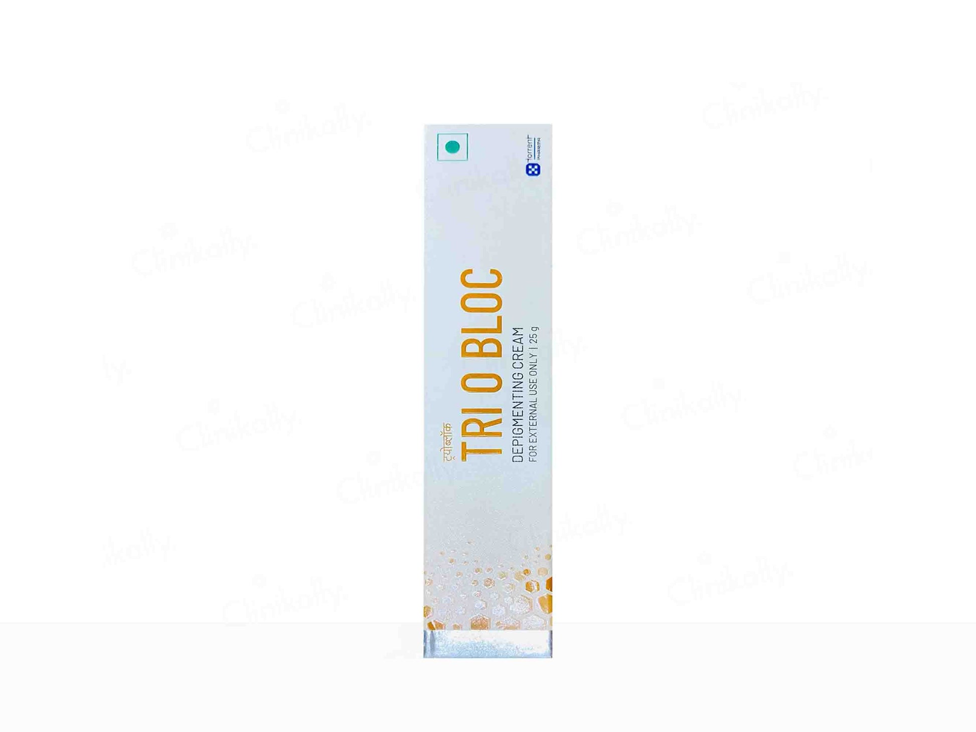 Tri O Bloc product packaging on a white background
