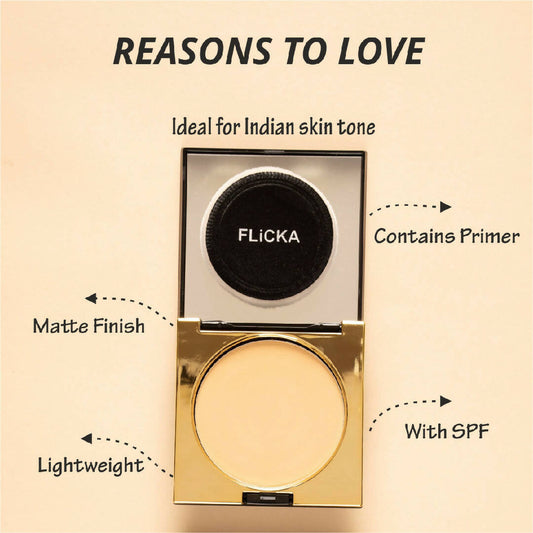 Flicka Cover To Conquer Compact - Coffee