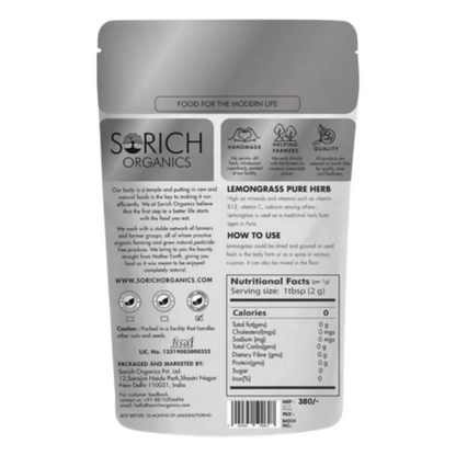 Sorich Organics Lemongrass Herbal Tea