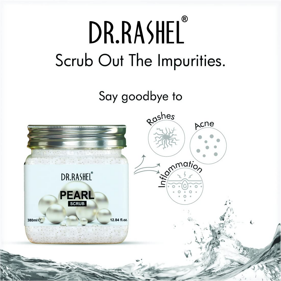 Dr.Rashel Pearl Scrub For Face And Body