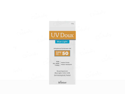 UV Doux Blue Light Anhydrous Sunscreen Gel SPF 50 PA+++