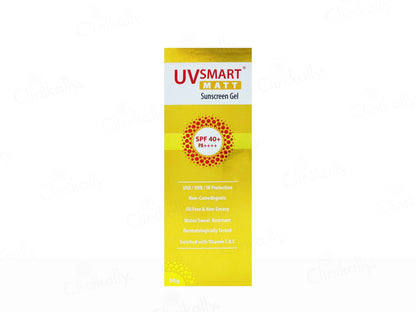 UVsmart Matt Sunscreen Gel SPF 40+/ PA++++