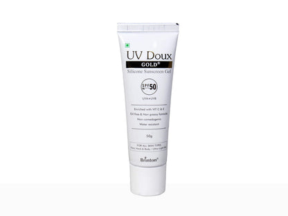 UV Doux Gold Silicone Sunscreen Gel SPF 50 PA+++
