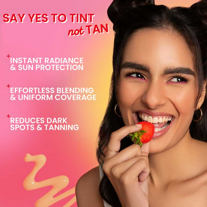 Dot & Key Strawberry Dew Tinted Sunscreen SPF 50+ PA++++ 03 Sand
