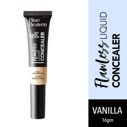 Blue Heaven Flawless Liquid Concealer Vanilla - Limited Time Offer