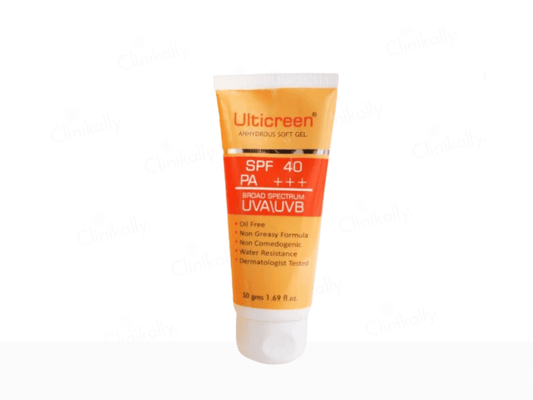 Ulticreen Anhydrous Soft Gel Sunscreen SPF 40 PA +++