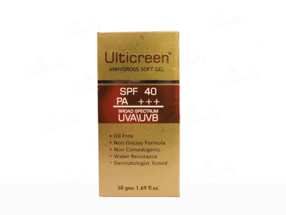 Ulticreen Anhydrous Soft Gel Sunscreen SPF 40 PA +++