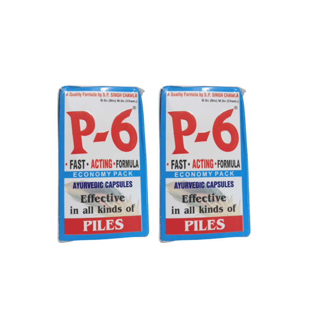 Ayurvedic P-6 Capsules