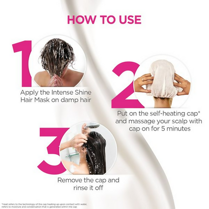 BBlunt Intense Shine Heat Hair Spa Mask With Rice & Silk Protein