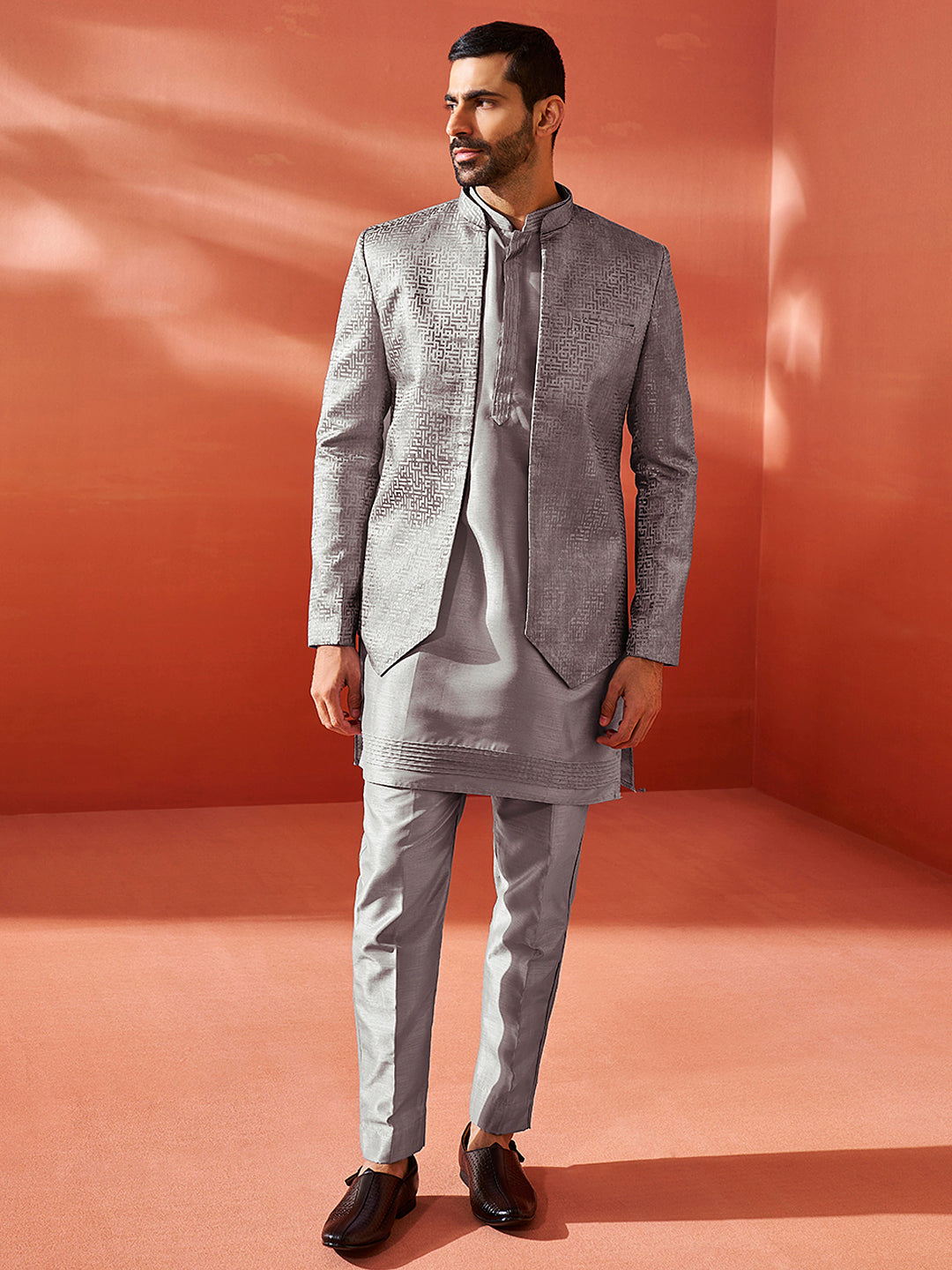 Men's Purple - Jodhpuri