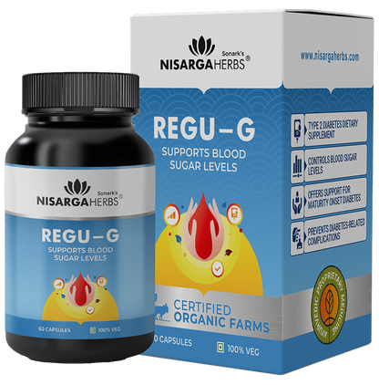 Nisarga Herbs Regu-G Veggie Capsules