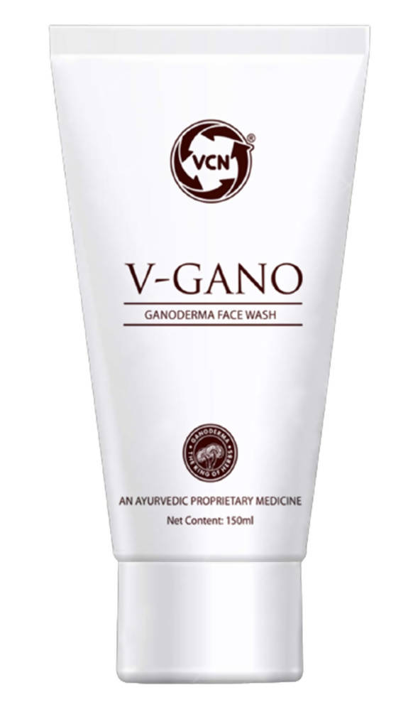 V-Gano Ganoderma Face Wash tube on a white background