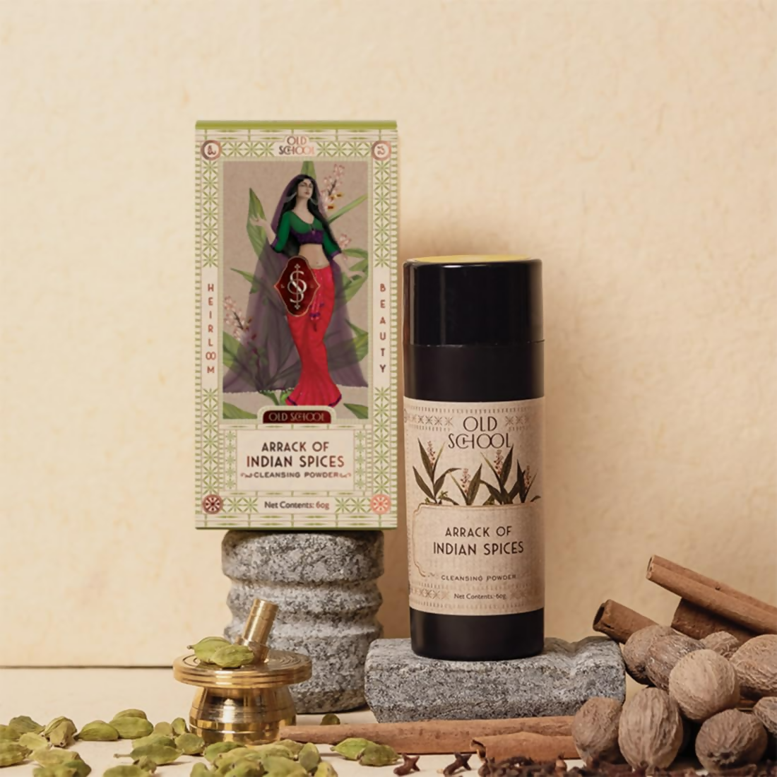 Old School Rituals Arrack of Indian Spices Cleansing Powder