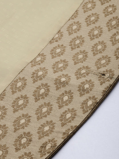 Men's Coffee Ethnic Woven Jodhpuri