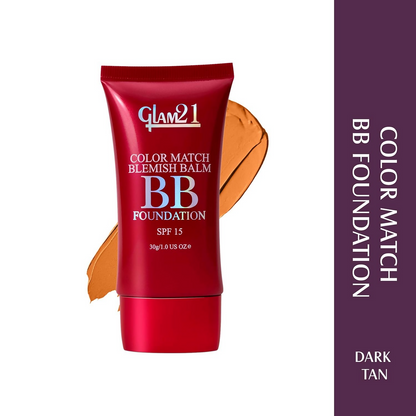 Glam21 Color Match BB Foundation SPF15 - 06 Dark Tan