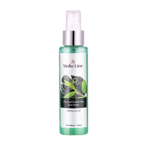 Udedic Line Charcoal Detoxifying Face Wash bottle on a white background