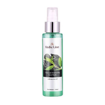 Udedic Line Charcoal Detoxifying Face Wash bottle on a white background