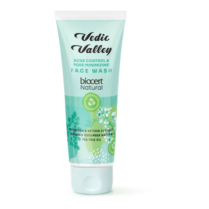 Vedic Valley face wash tube on a white background