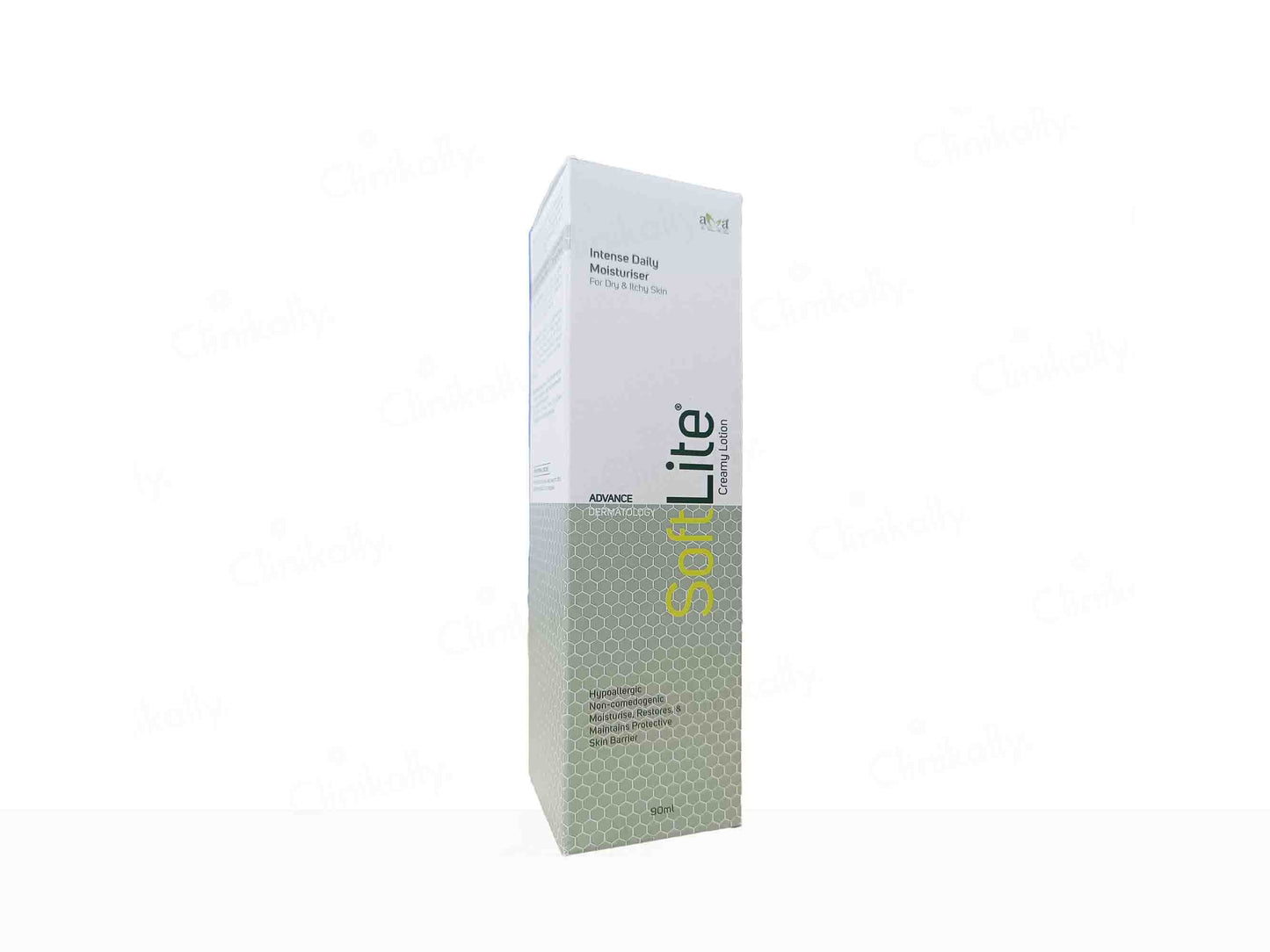 Box of SoftLite on a white background