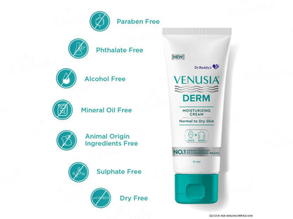 Venusia Derm Face & Body Moisturizing Cream