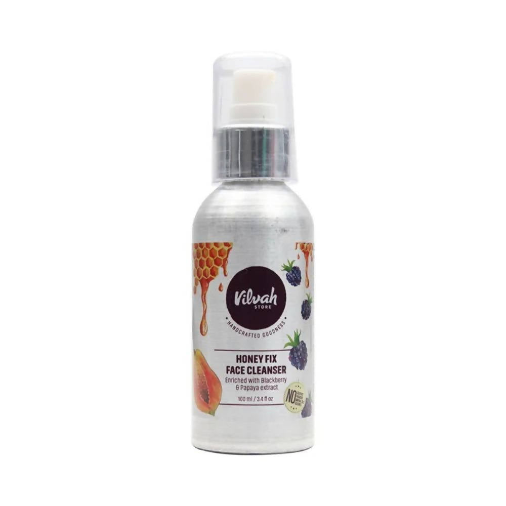 Vilsvah Honey Fix Face Cleanser bottle on a white background