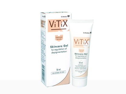 Vitix skincare gel packaging on a white background