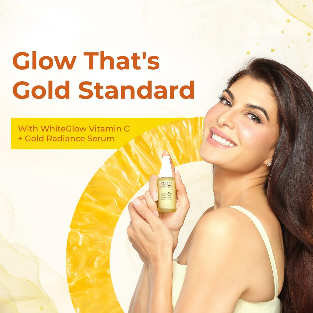 Lotus Herbals WhiteGlow Vitamin C and Gold Radiance Face Serum