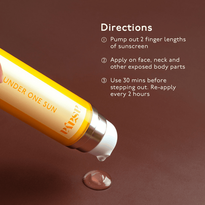 Asaya Vitamin C & Ceramide Sunscreen SPF 50+ PA++++, Invisible Gel Sunscreen For Face