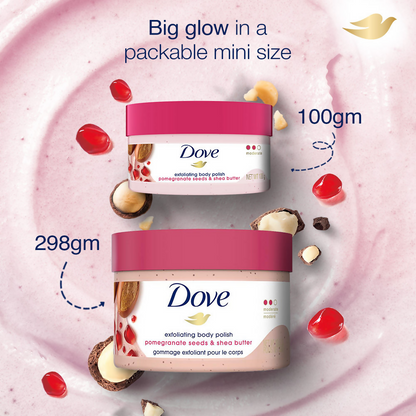 Dove Pomegranate Seeds & Shea Butter Exfoliating Body Polish