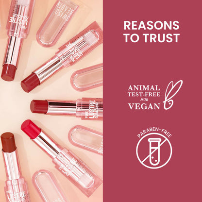 Swiss Beauty High Shine Finish Smooth Glide Pure Lustre Lipstick - 7 Twisted Caramel