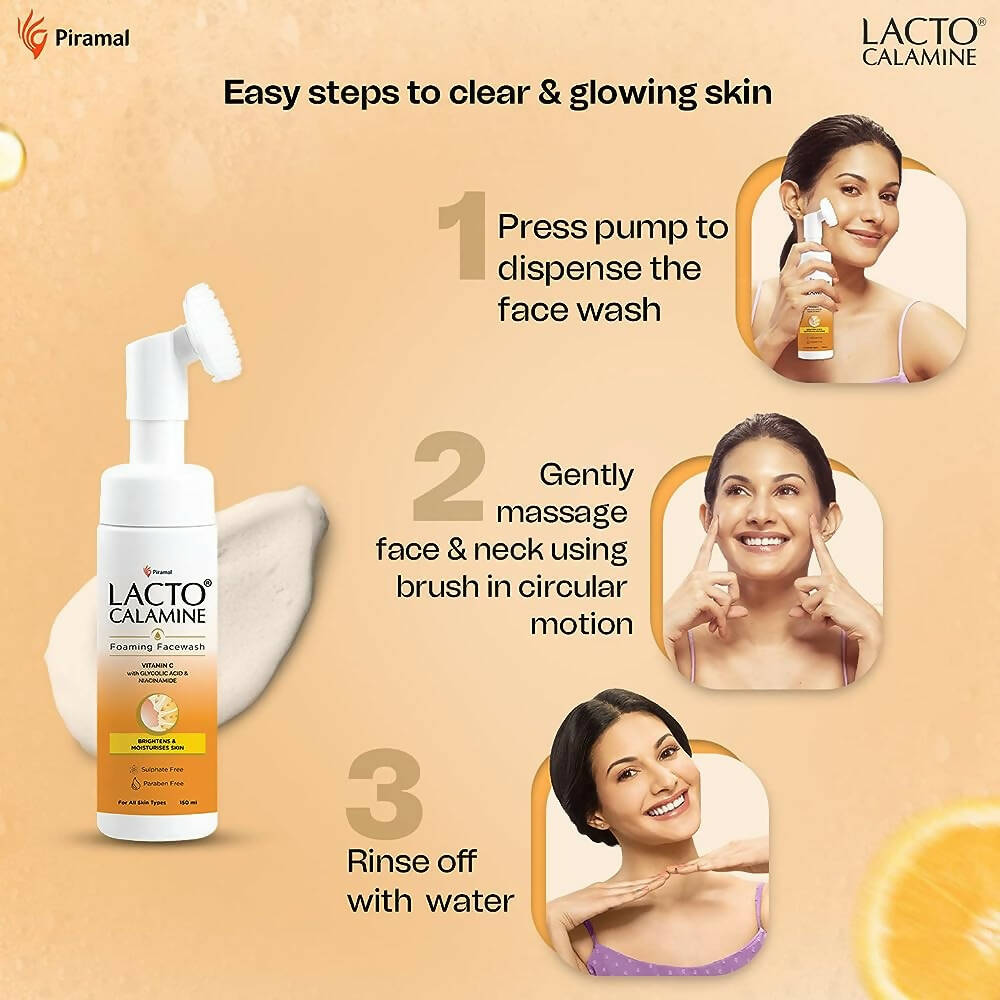 Lacto Calamine Vitamin C Foaming Face Wash