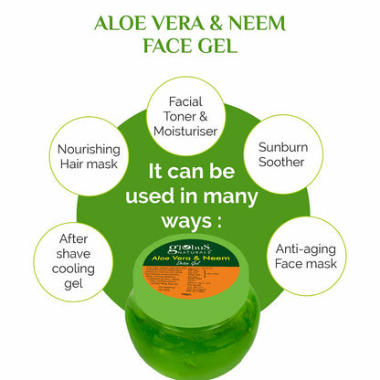Globus Naturals Aloe vera neem Gel