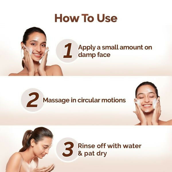Mamaearth Rice Dewy Bright Face Wash With Rice Water & Niacinamide for Glass Skin