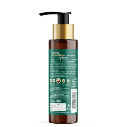 Lakshmi Krishna Naturals Turmeric Lemon Ginger Face Wash