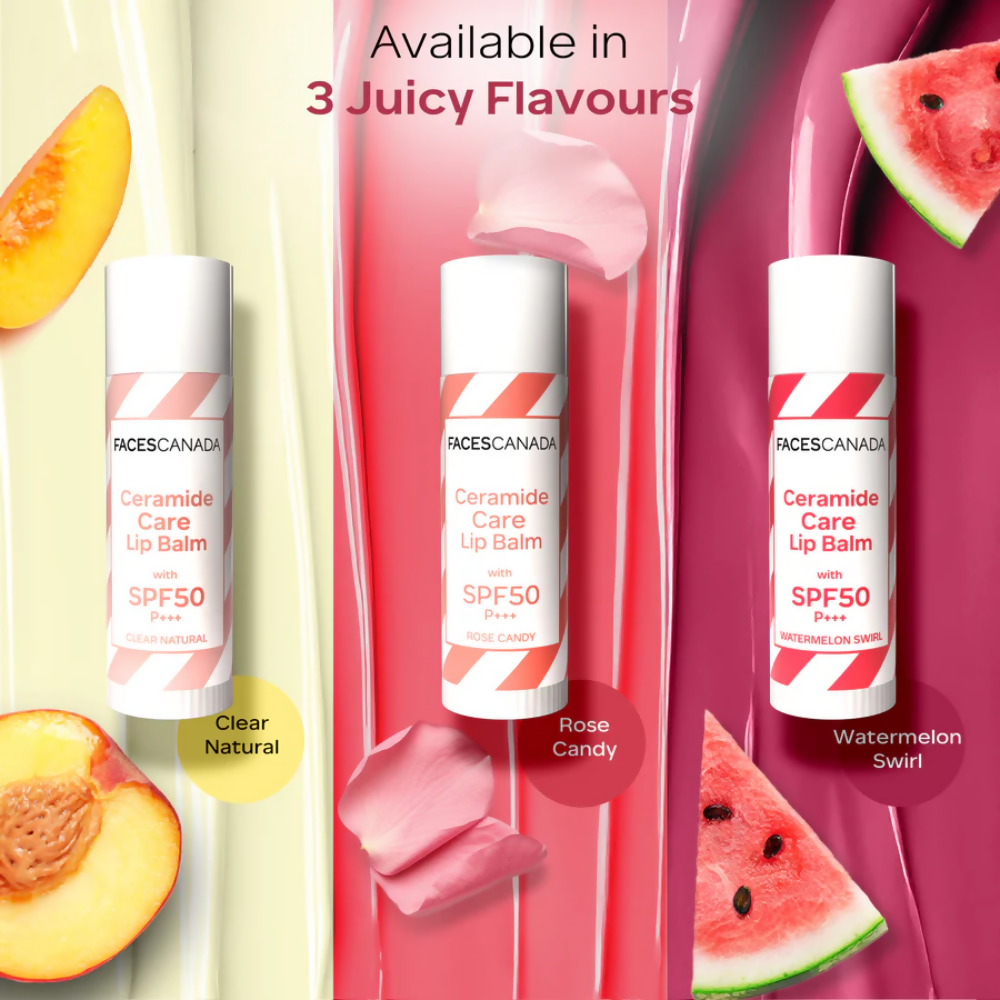 Faces Canada Ceramide Care Lip Balm - Rose Candy 02