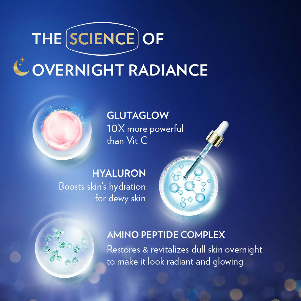 Vaseline Sun Protect SPF 30 Body Lotion & Gluta-Hya Overnight Radiance Serum-In-Lotion Combo