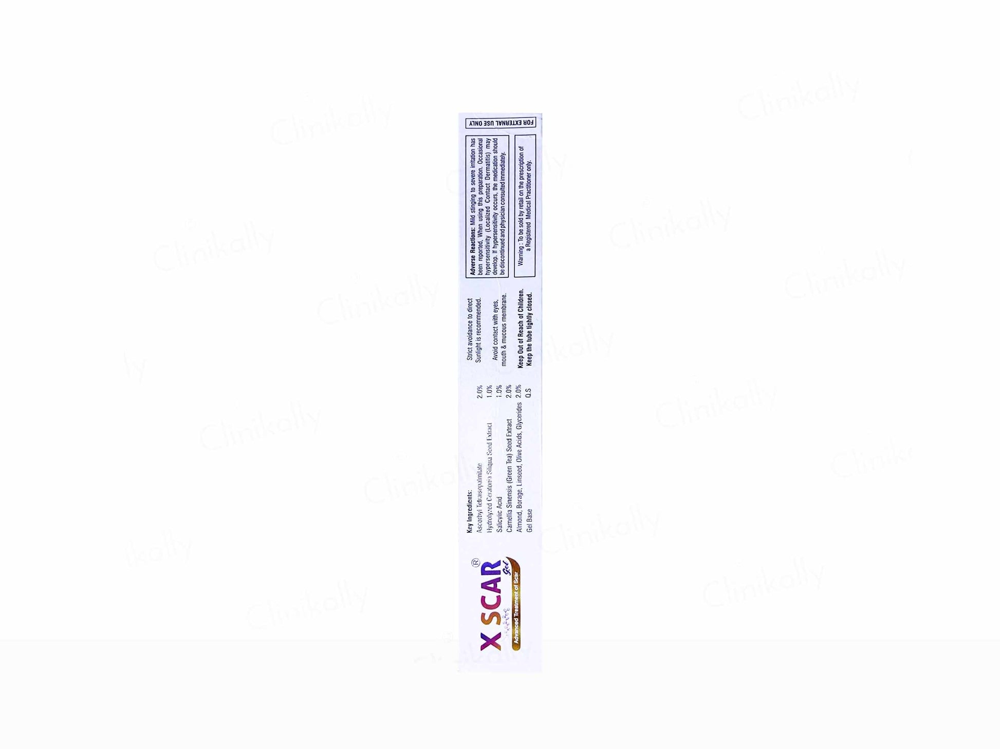 X Scar Advanced Treatment Scar Gel