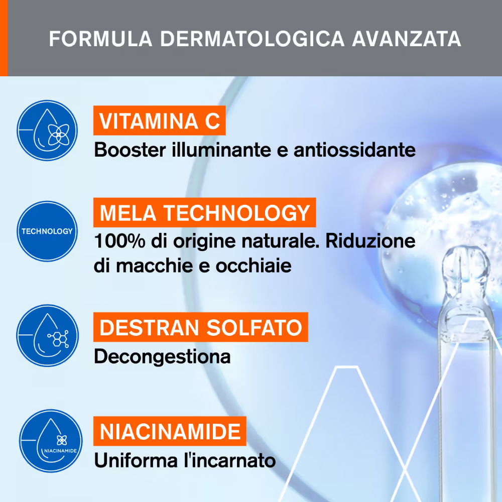 Uriage Depiderm Eye Cream with Vitamin C Destran Sulfate