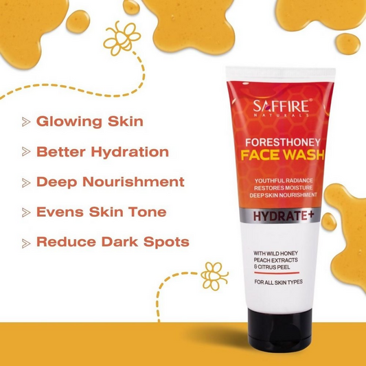 Saffire Naturals Forest Honey Face Wash