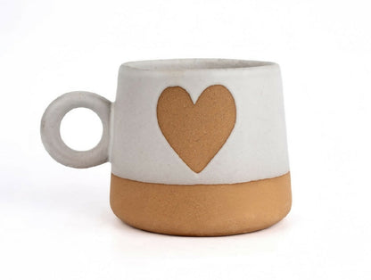 Simply Soho Golden Heart Mug
